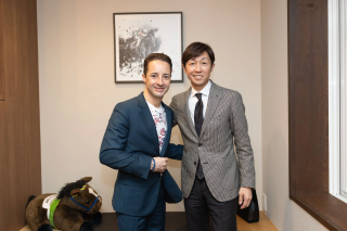 レセプションでの交流の様子