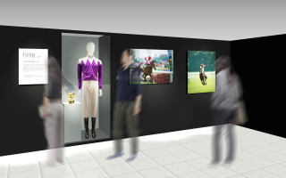 スペシャルウィークの展示